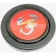 Abarth Horn Push Button - Classic Fiat 500 126 600 - Abarth Red - Steering