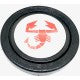 Abarth Horn Push Button - Classic Fiat 500 126 600 - Abarth White - Steering