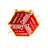 Abarth Oil Filler Cap (Red) - Classic Fiat 500 126 - Modifications