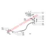 Accelerator Linkage Metal Clip - Classic Fiat 500 126 - Cables - Clips & Springs