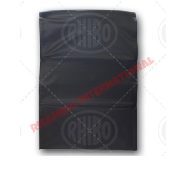 Black Sunroof Cover - Fiat 500 Topolino - Exterior Parts and Trim