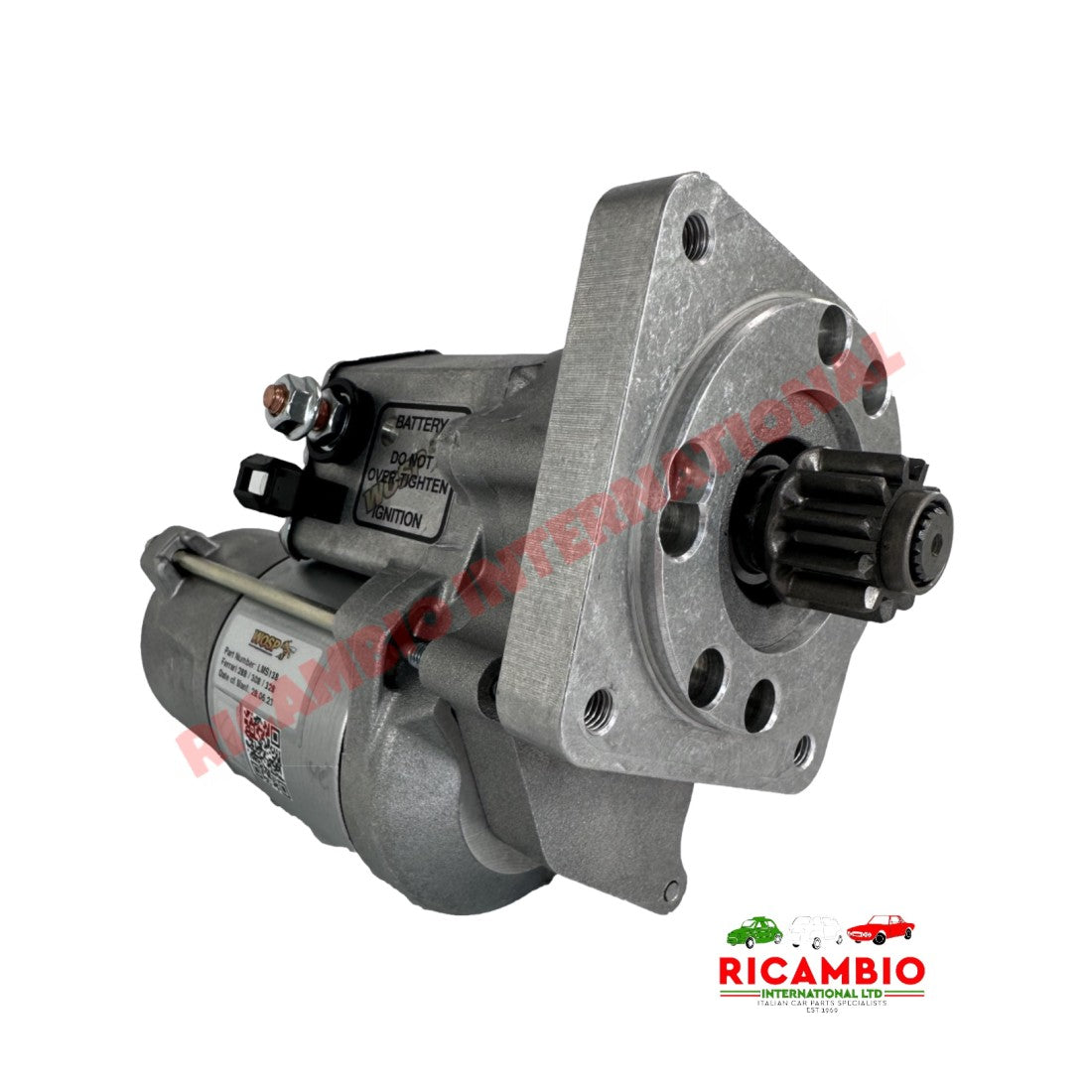 Brand New High Power Starter Motor - Fiat 130 V6 Ferrari - Reconditioned & Related Items