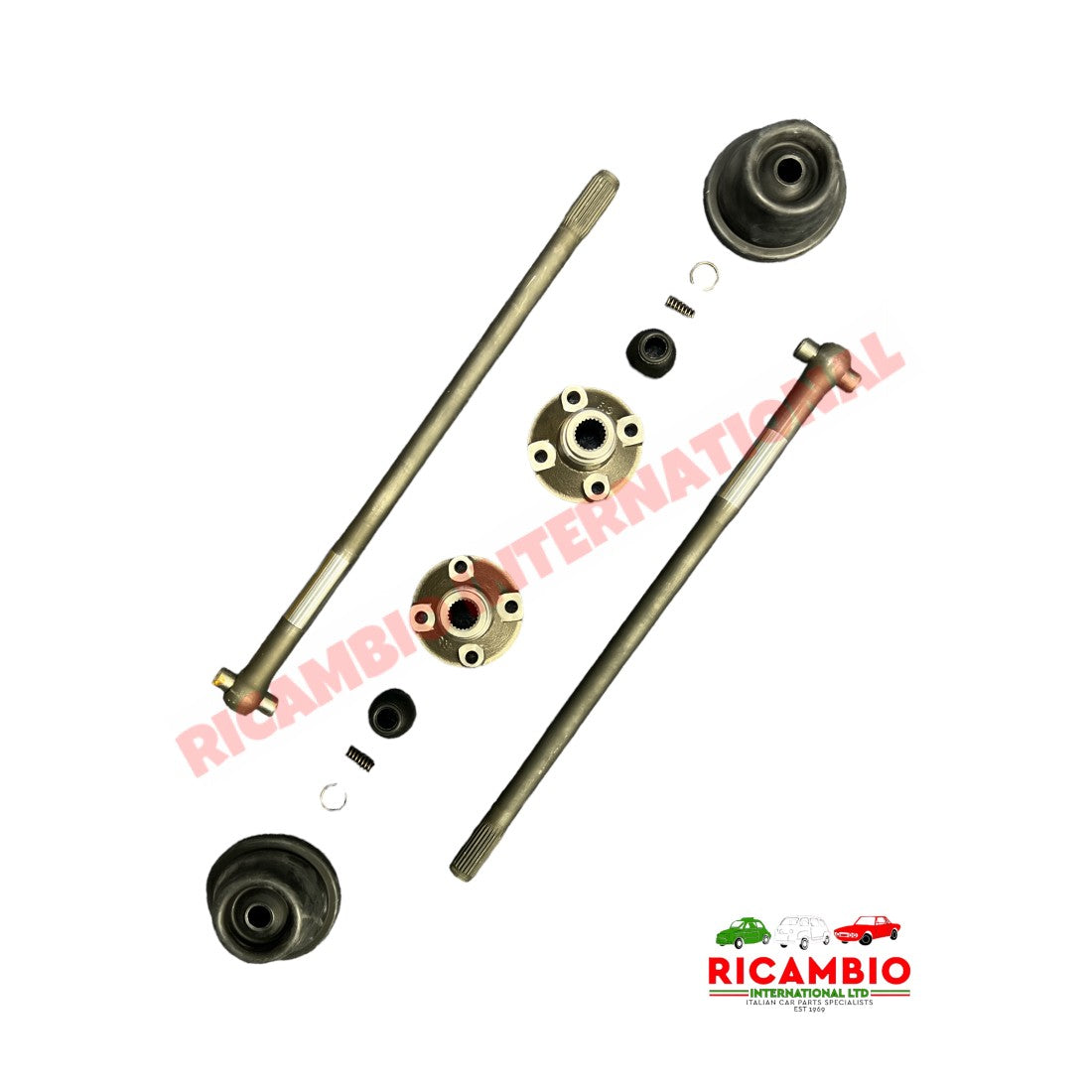 Drive Shaft Kit (19mm) - Classic Fiat 500 - Gearbox - Shafts & Associated Items