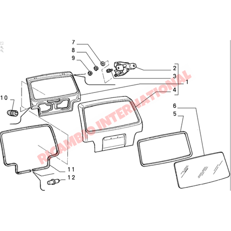 Rear Tailgate Skin - Fiat Uno - Body Part & Panels